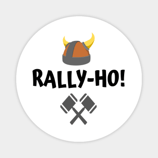 Rally Ho, FFIX Edition (Black Text) Magnet